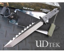 OEM STRIDER WAR WOLF FIXED BLADE KNIFE OUTDOOR KNIFE RESCUE KNIFE CAMPING KNIFE  UDTEK00687